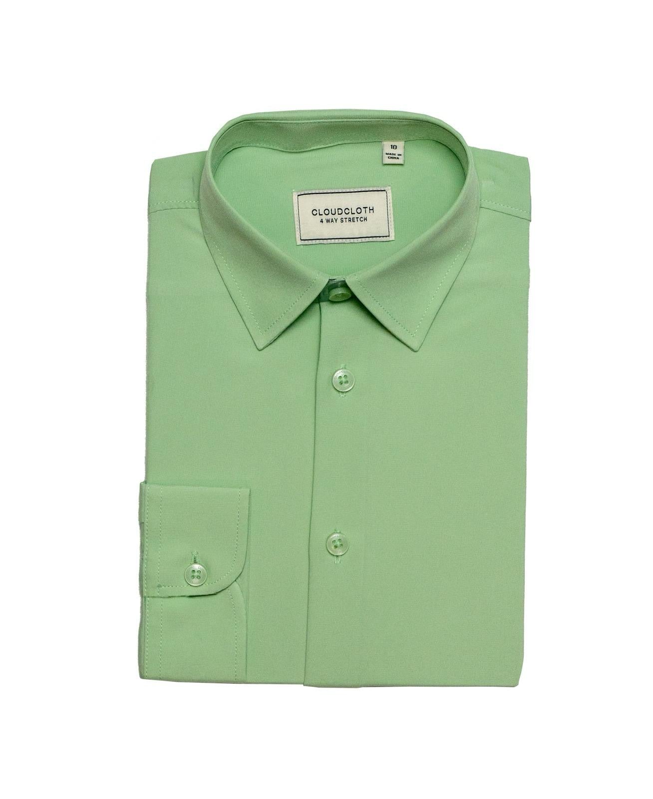 Green Men's Slim Fit Shirt – Saskatoon Casual & Formal Wear – Be Chic