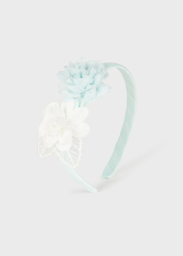 10676 - Flowers headband for baby girl - Anise - Be Chic