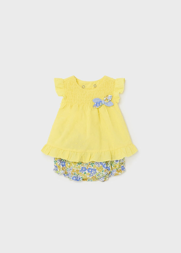 1204 - Shorts set for newborn girl - Dandelion - Be Chic