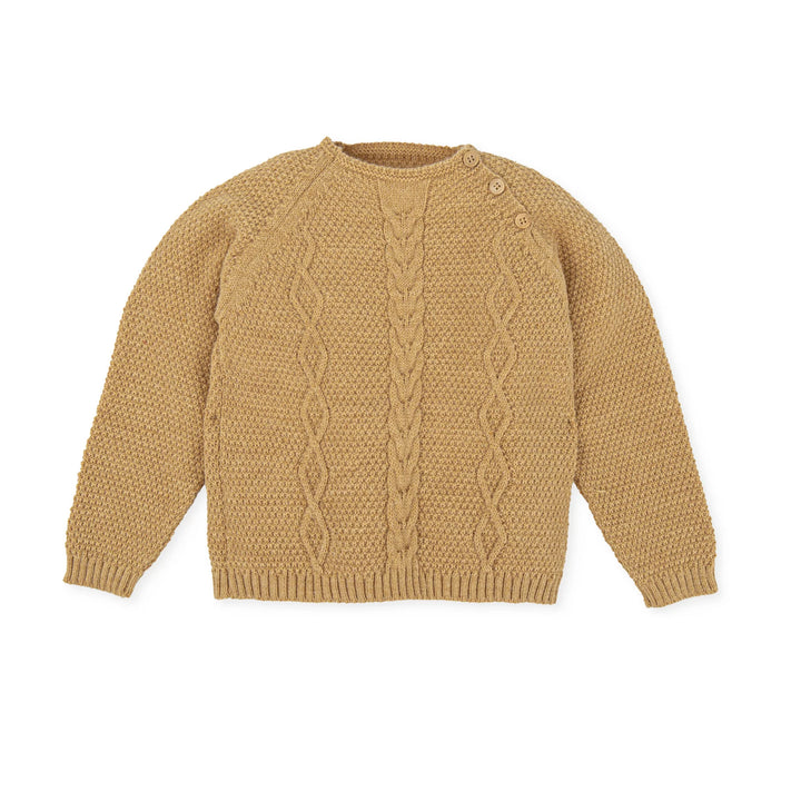 Boy E.Ldta. Pop Jumper-Mustard Tutto Piccolo
