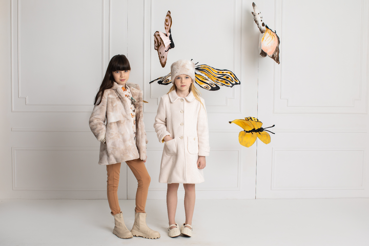 Patachou Girls Jacket - Beige Patachou