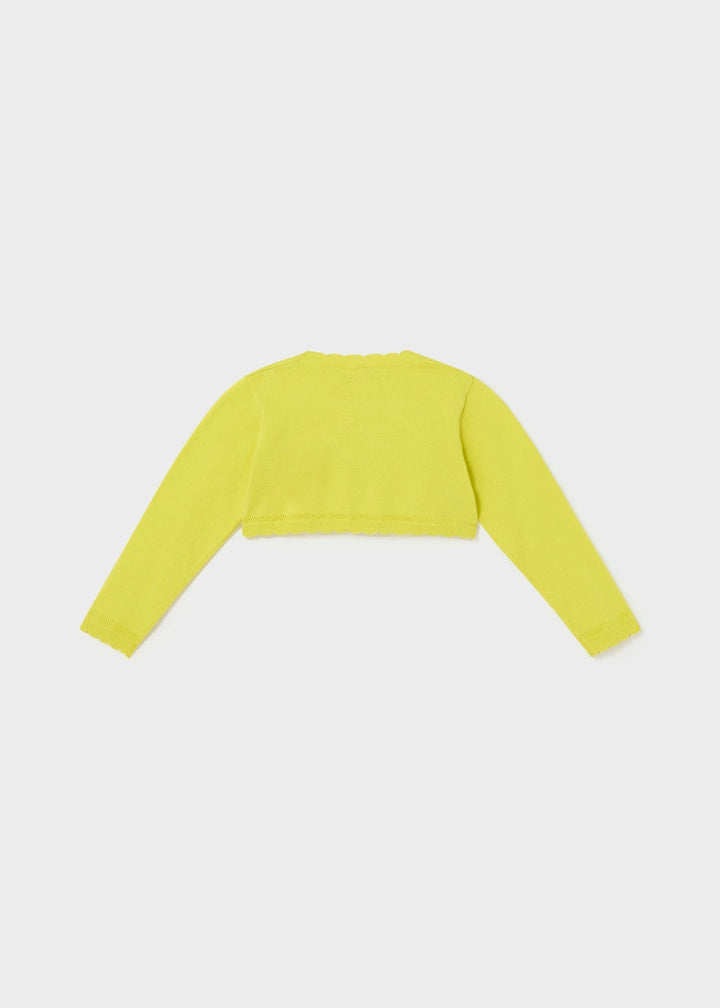 302 - Knit cardigan for baby girl - Citrus - Be Chic