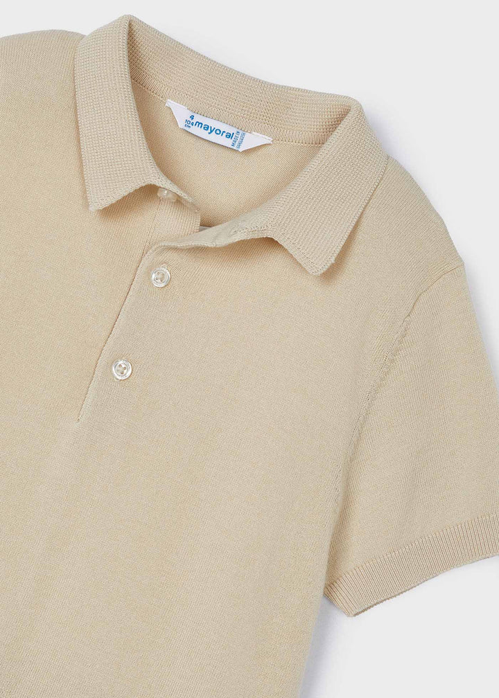 3101 - S/s polo for boy - Raffia - Be Chic