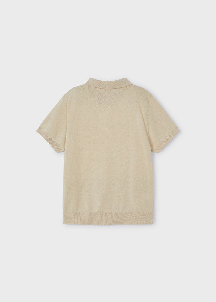 3101 - S/s polo for boy - Raffia - Be Chic