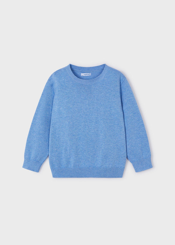 Basic crew neck jumper for boy- Mayoral kids clothing - Summer collection