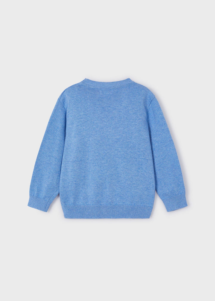 Basic crew neck jumper for boy- Mayoral kids clothing - Summer collection