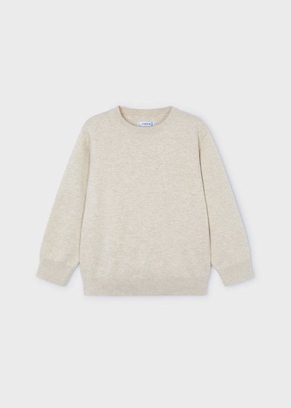 Basic crew neck jumper for boy- Mayoral kids clothing - Summer collection