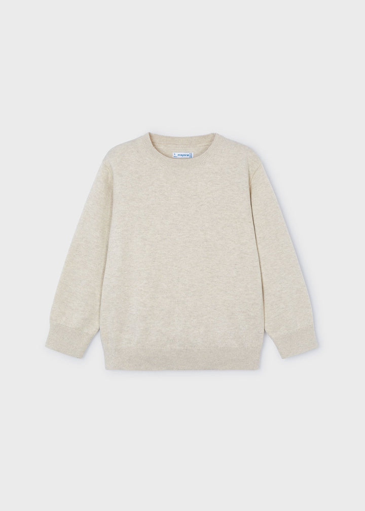 Basic crew neck jumper for boy- Mayoral kids clothing - Summer collection