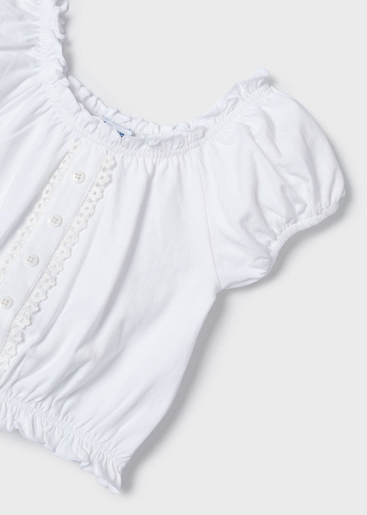 3260 - Flutter shorts set for girl - Ink - Be Chic