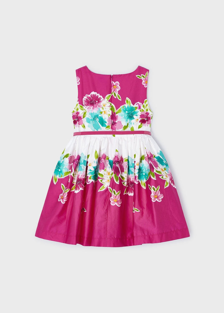3921 - Dress for girl - Fuchsia - Be Chic