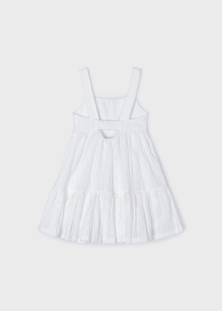 3950 - Dress for girl - White - Kids Chic