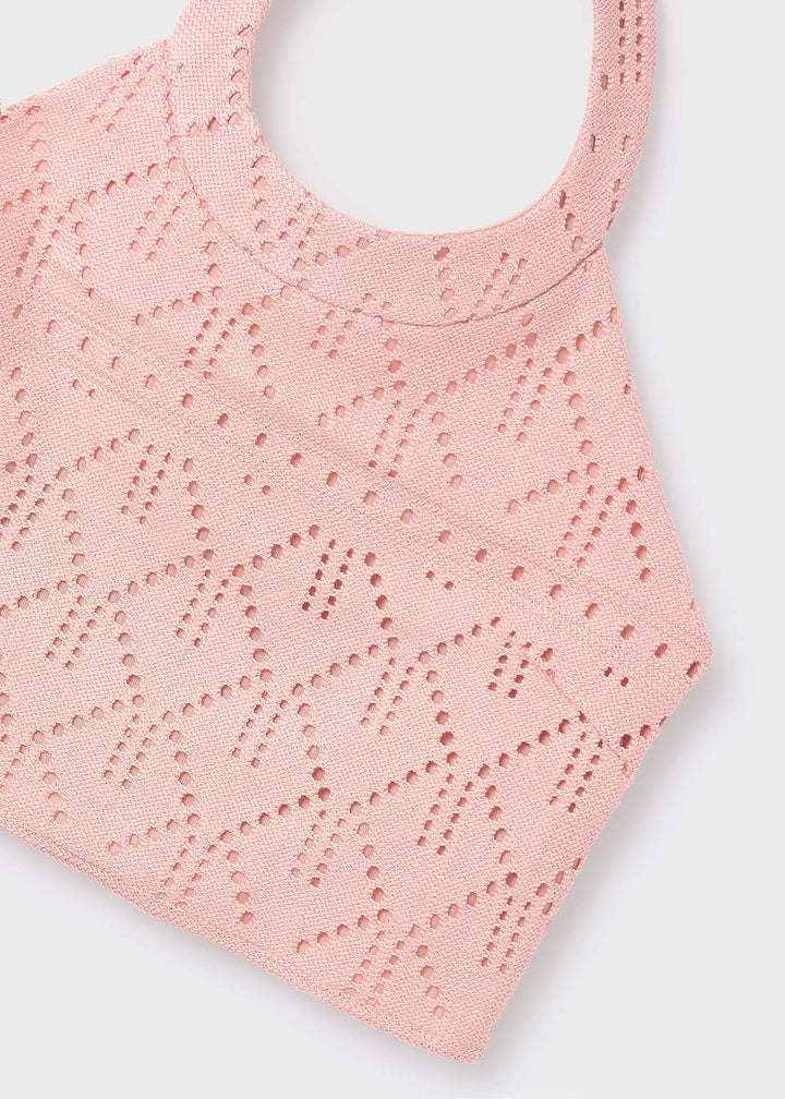 Openwork top for teen girl- Mayoral kids clothing - Summer collection