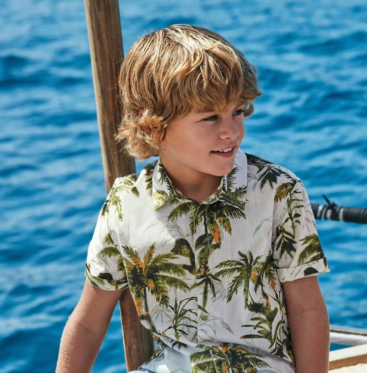 6117 - S/s shirt for teen boy - Jungle - Be Chic