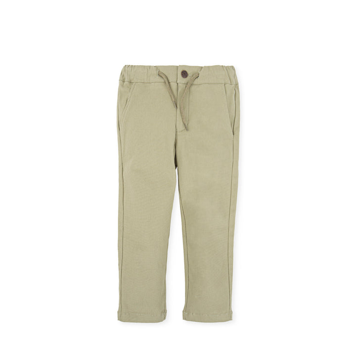 Boy Ikebana Trousers- Khaki Tutto Piccolo