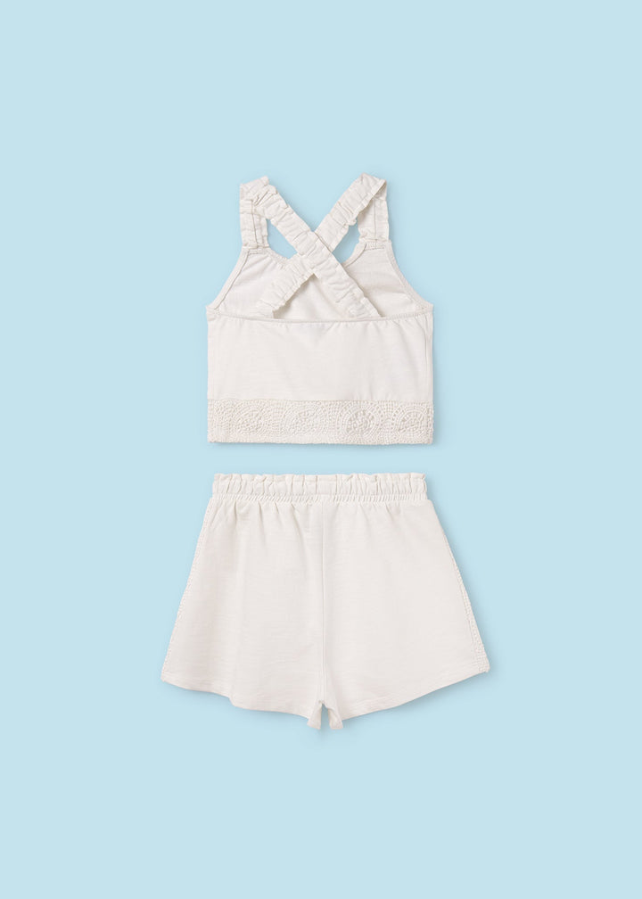 6275 - Shorts set for teen girl - Natural - Be Chic
