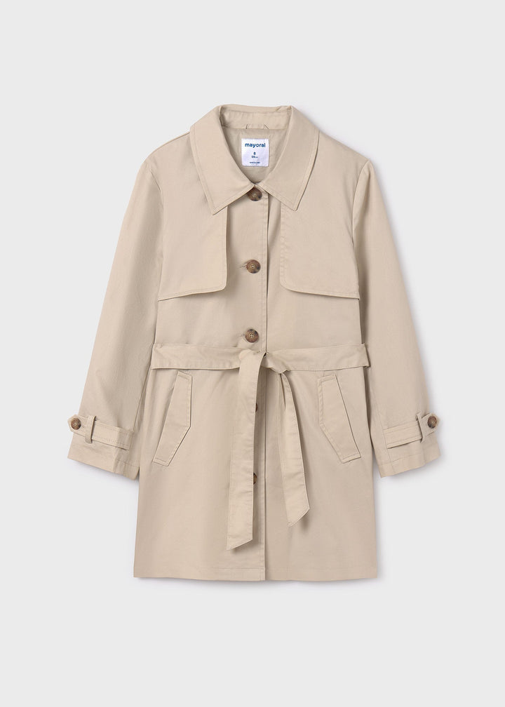 6464 - Raincoat for teen girl - Sepia - Be Chic