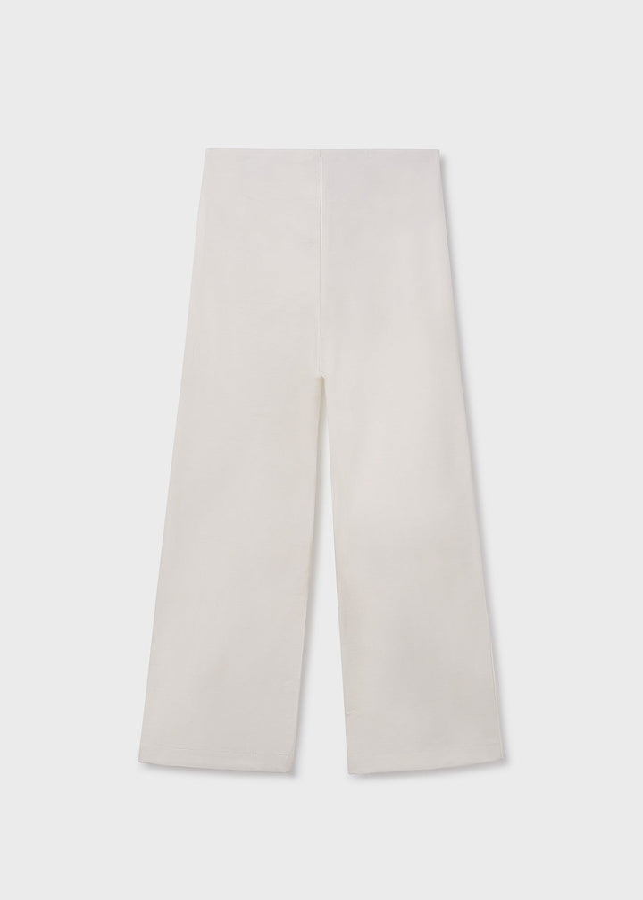 6502 - Cropped pants for teen girl - Natural - Be Chic