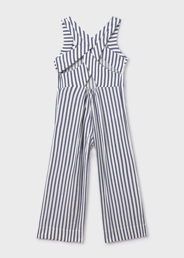 Stripes jumpsuit for teen girl- Mayoral kids clothing - Summer collection