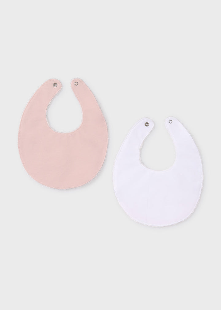 9416 - 2 bibs set - Nude - Kids Chic