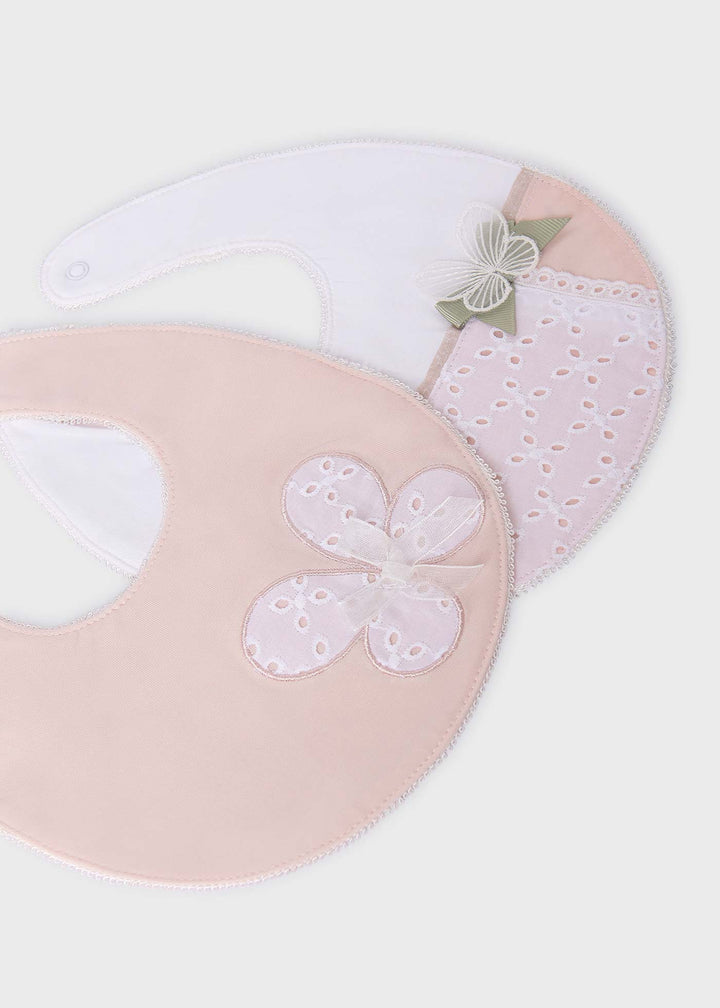 9416 - 2 bibs set - Nude - Be Chic