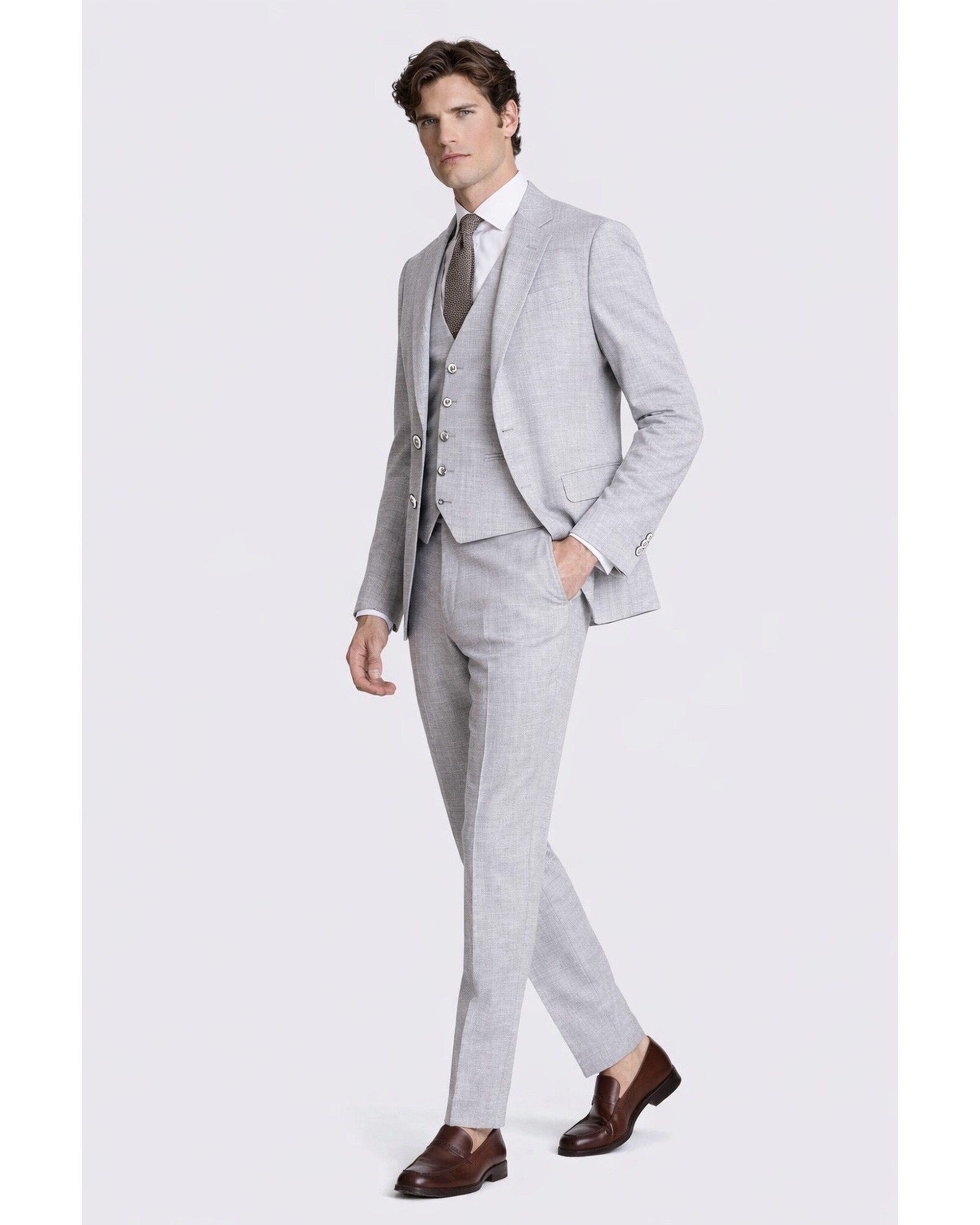 Slim Fit Light Grey Suit – Brampton Men’s Suits | French Connection ...