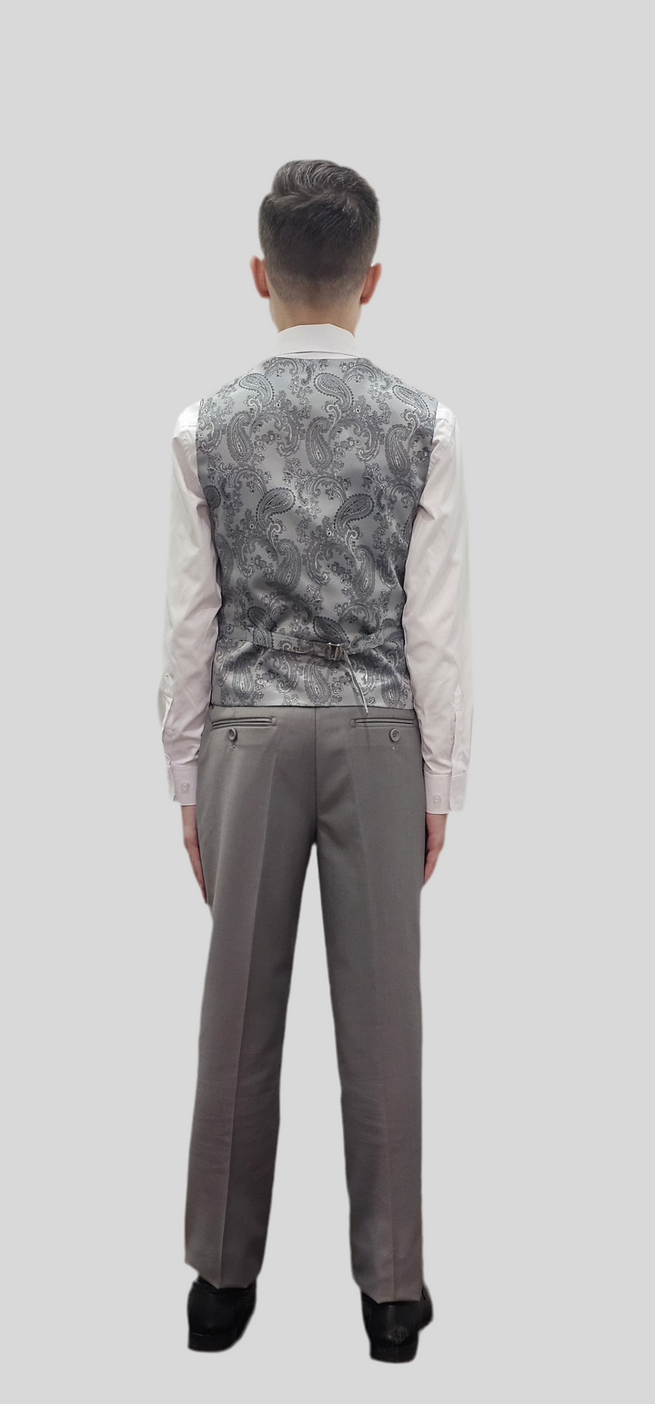 Bechic Halifax Kids’ Grey Suits – Premium Italian Handmade Quality, Best Selling in Canada Be Chic