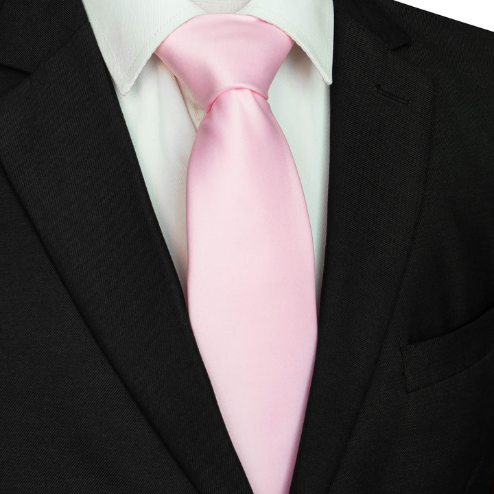 Blush Pink and Pocket Square Set for Men Prince Kyle