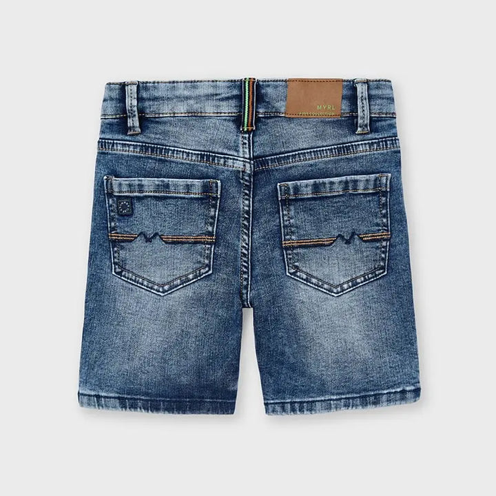 Denim 5 Pocket Bermuda Shorts for Boy Medium Mayoral