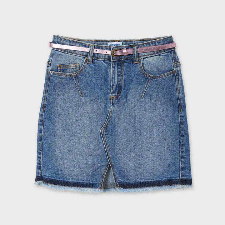 Denim Skirt for Teen Girl Medium Mayoral