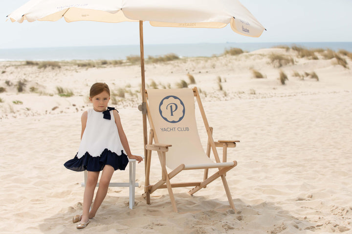 Dress Mg Party Yatch Club - White - Kids Chic