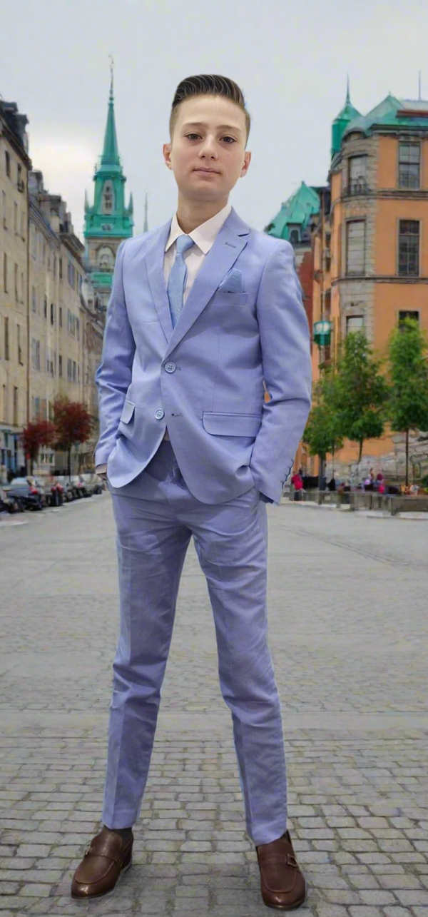 Bechic Halifax Kids’  Linen Suit – Premium Italian Handmade Quality, Best Selling in Canada Be Chic
