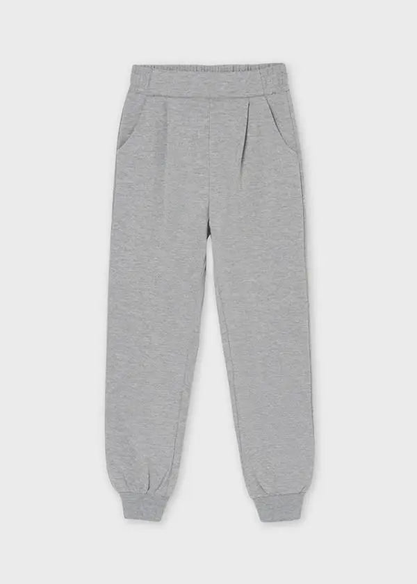 Fleece jogger pants for teen girl - Steel Mayoral