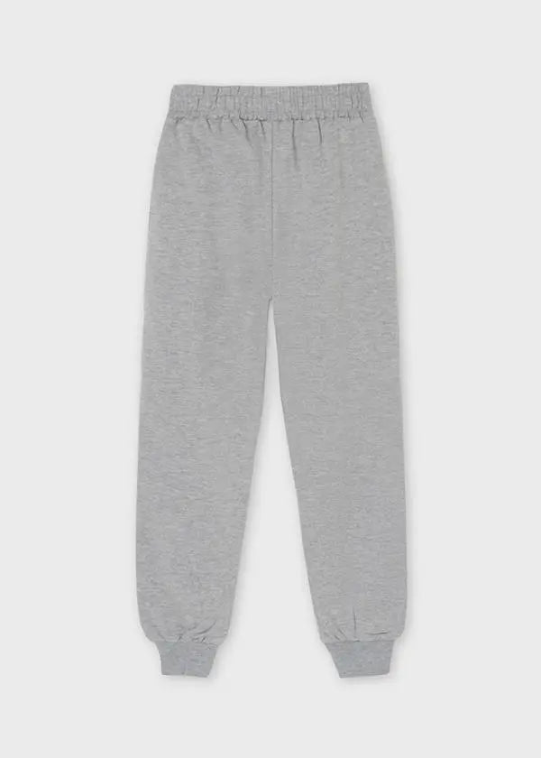 Fleece jogger pants for teen girl - Steel Mayoral