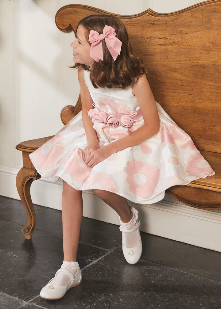 Floral fil coupe dress - Cake - Kids Chic