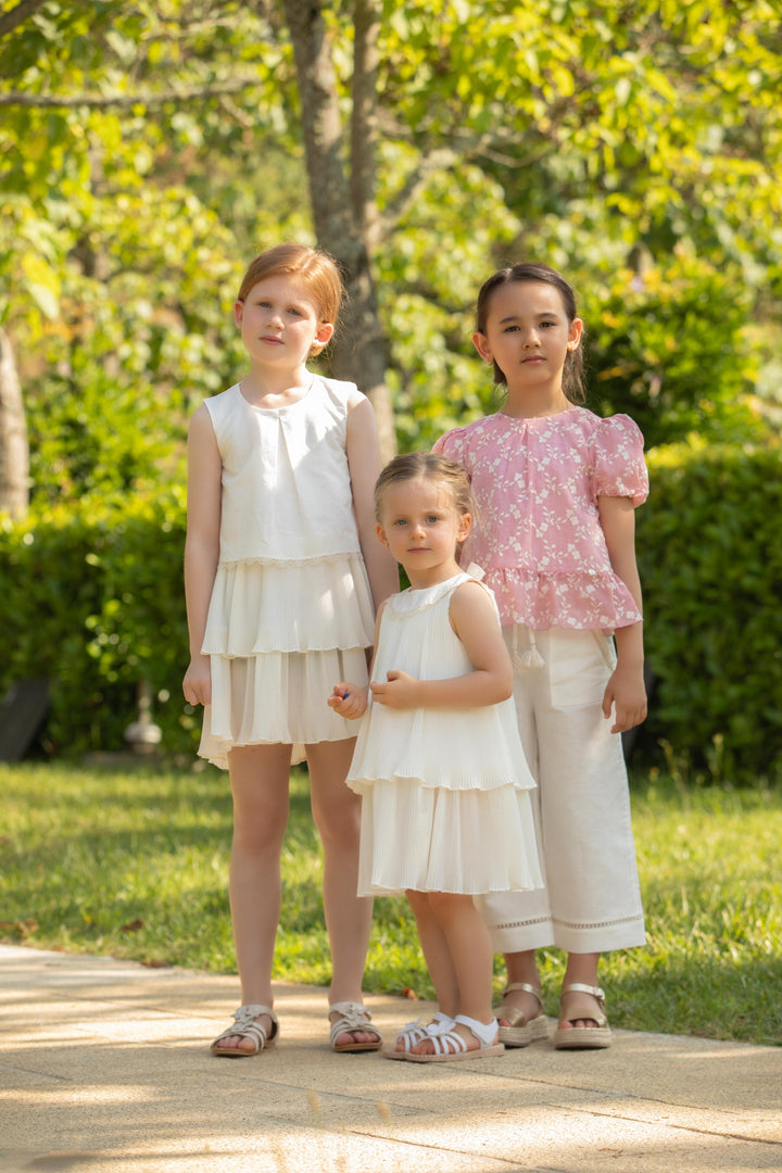 Girls Dress - Crème - Kids Chic