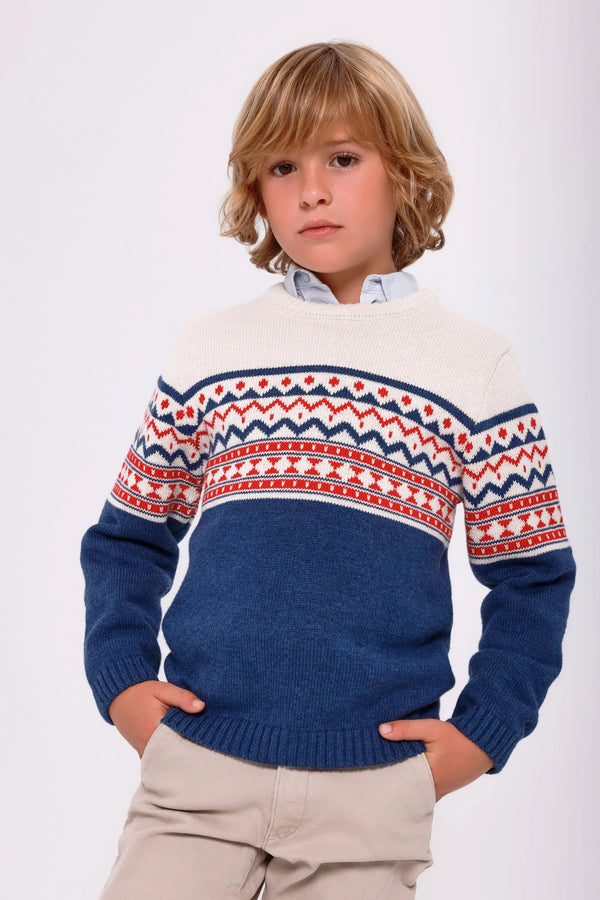 JUMPER - NAVY BLUE Tutto Piccolo