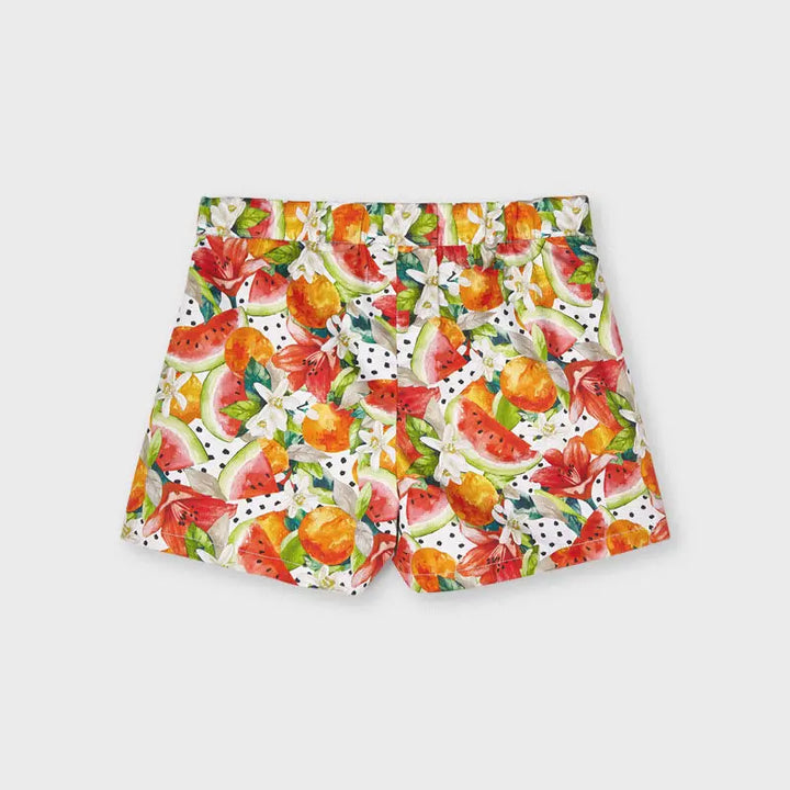 Printed Skort for Girl Persimmon Mayoral