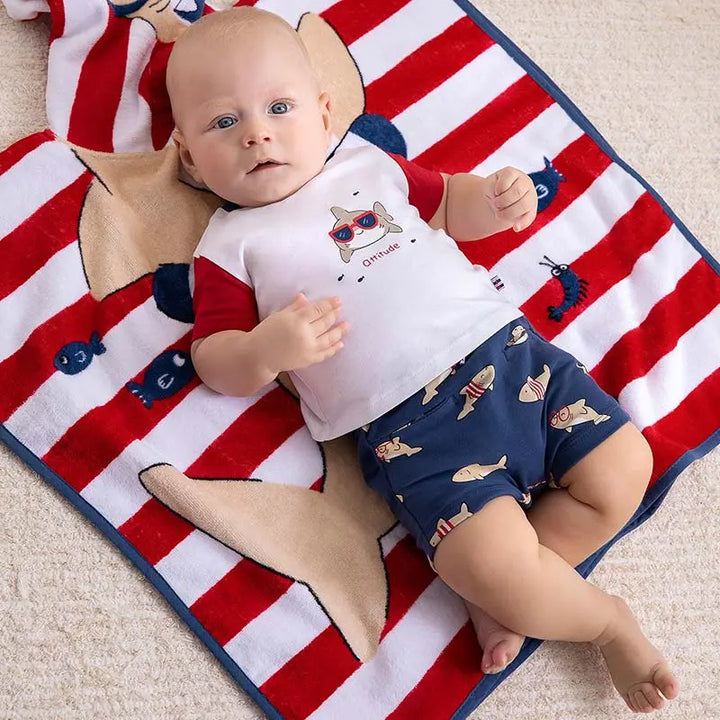 Set With Shorts for Newborn Boy Tomato Mayoral