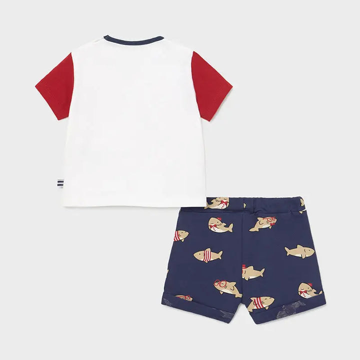 Set With Shorts for Newborn Boy Tomato Mayoral