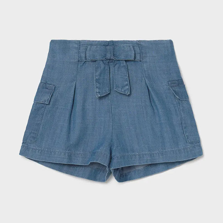 Short Oant for Baby Girl Indigo Mayoral