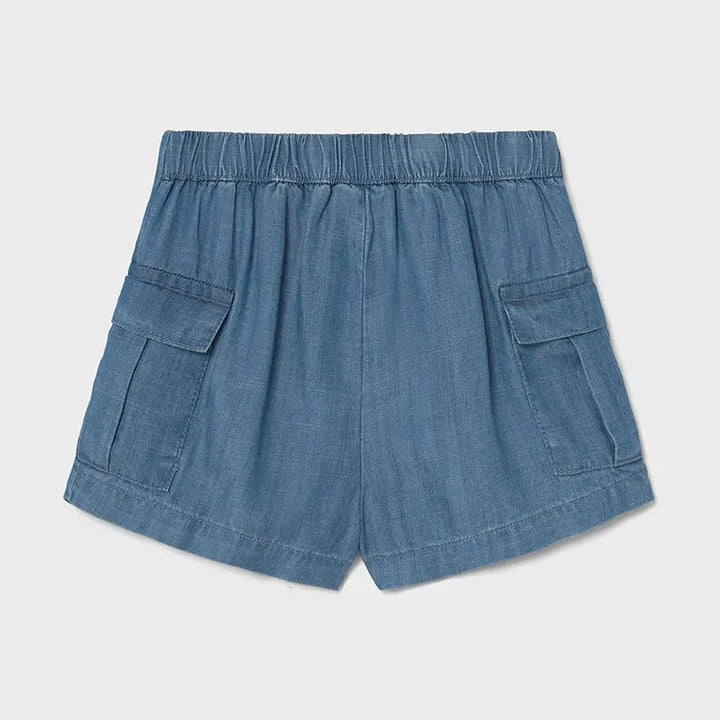 Short Oant for Baby Girl Indigo Mayoral