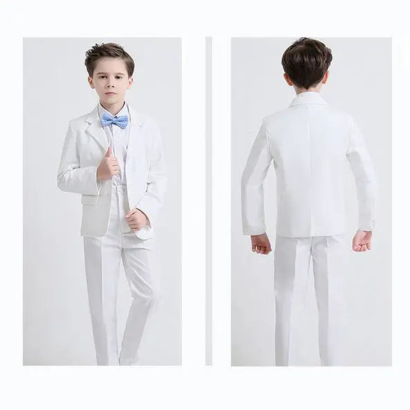 Suit for boys: 3 pieces Set - White Kids Chic