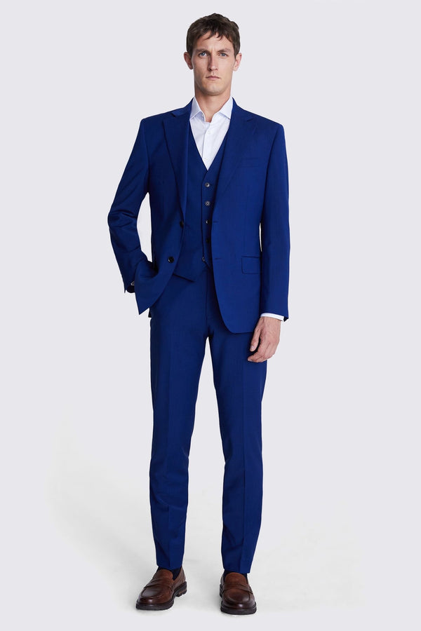 Tailored Fit Royal Blue Performance Suit - Perfect for Prom and other Formal Events.