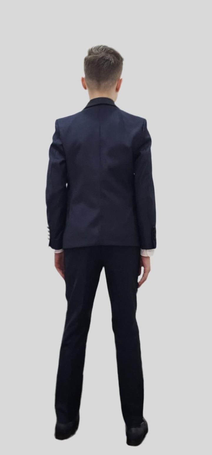Bechic Halifax Kids’ Navy Suit – Premium Italian Handmade Quality, Best Selling in Canada - Be Chic