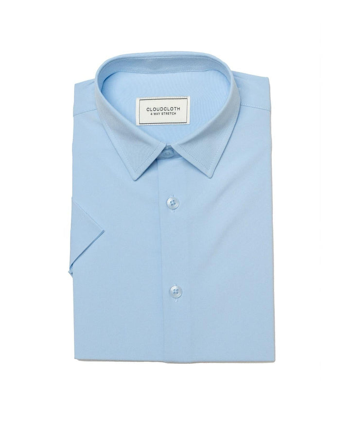 Blue Men's Slim Fit Button - Down Shirt – Casual & Formal Wear, Stylish & Comfortable - Be Chic