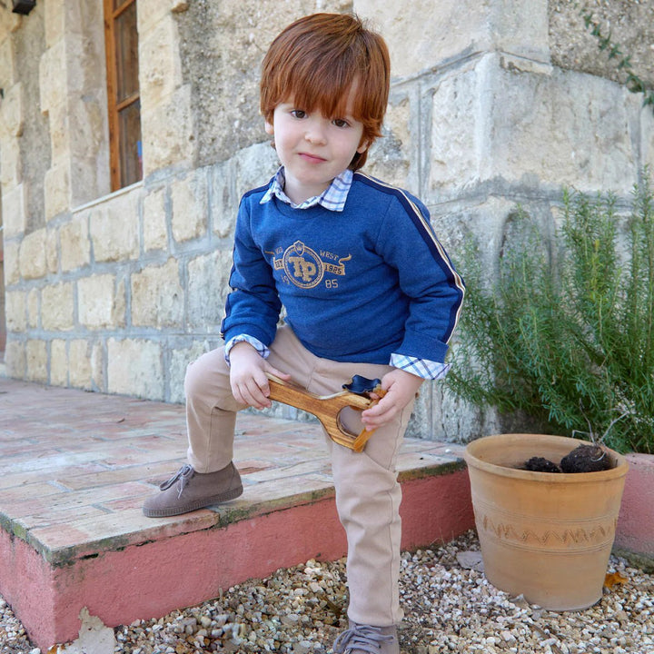 Boy Gouache Trousers - Sand - Be Chic