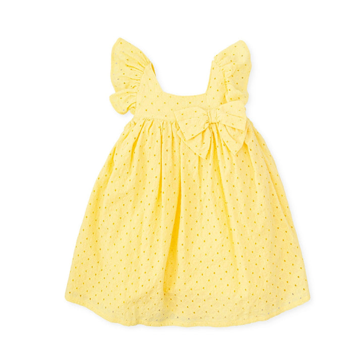 Capoeira WOVEN DRESS - YELLOW - Be Chic