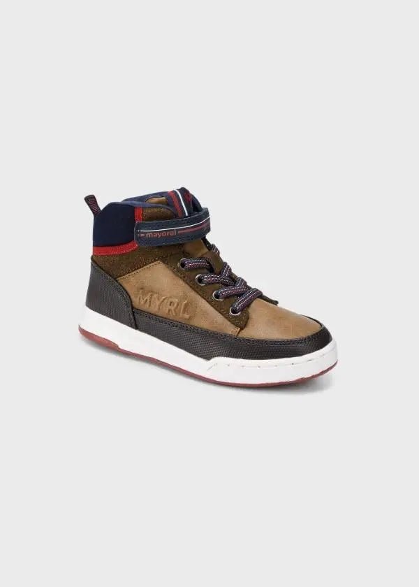 City bootie for boy - Oak - Be Chic