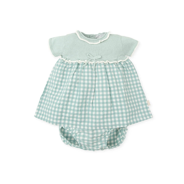 COMETA SEA GREEN DRESS WITH BRIEFS - Be Chic