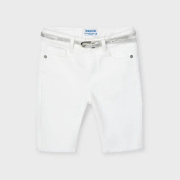 Cyclist Pant for Girl White - Be Chic